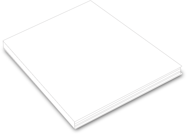 Blank Ebook Graphic - Paper (711x555), Png Download
