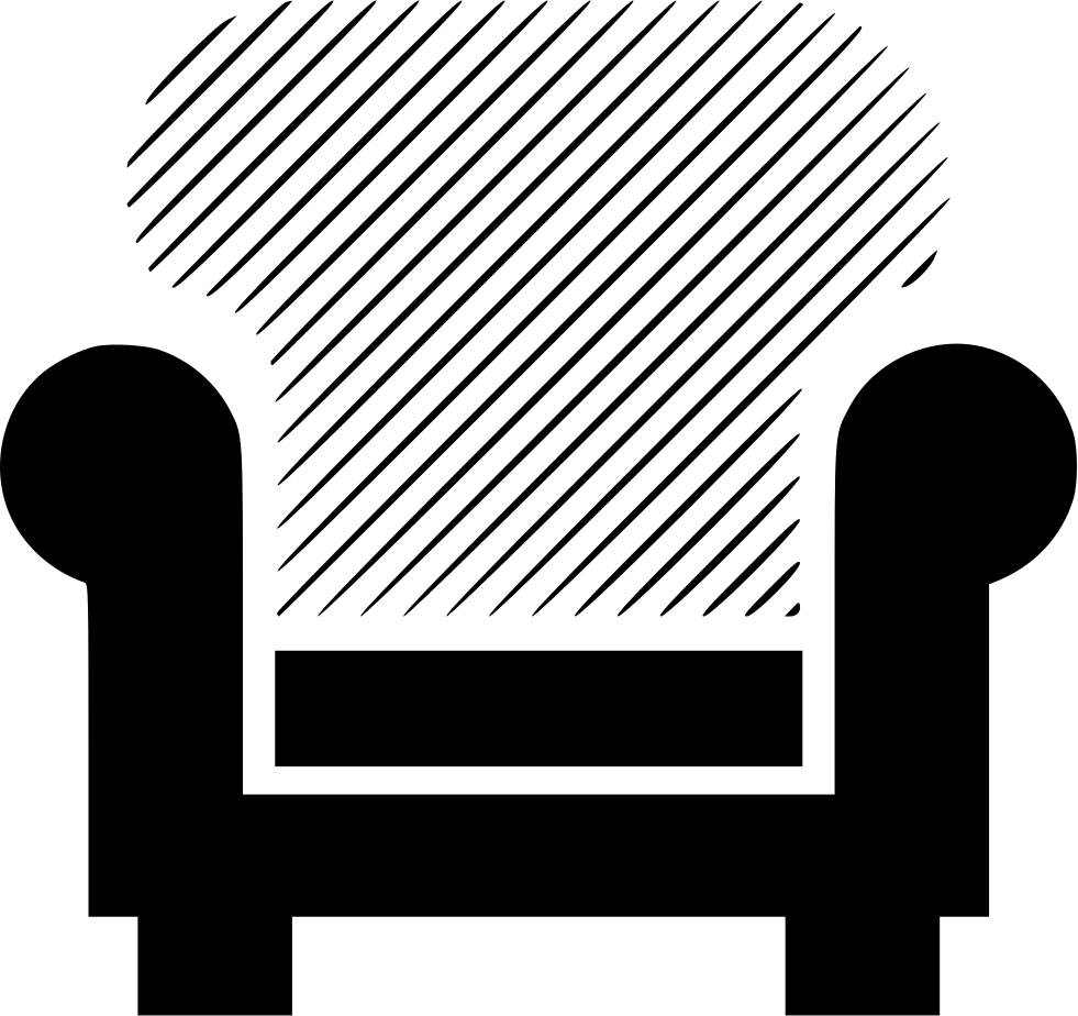 Sofa Furniture Couch Squab Svg Png Icon Free Download - Illustration (981x924), Png Download