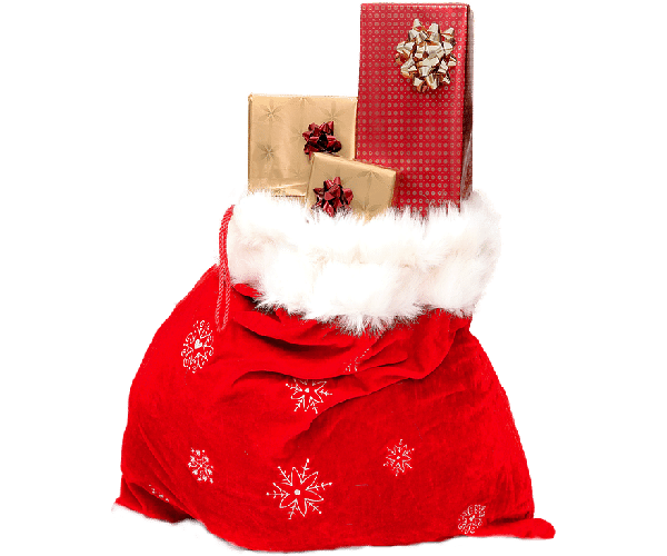 Most Successful Criminal Ever - Red Christmas Sack (600x500), Png Download