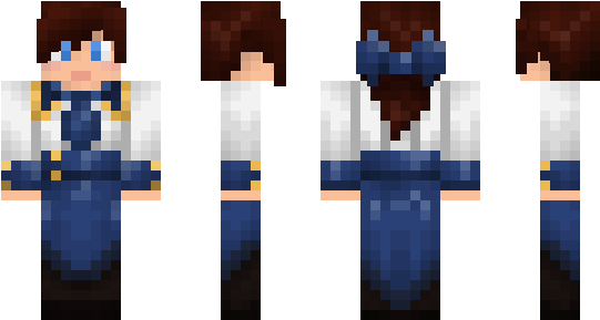 Minecraft Skin Modak - Oceanicdream Skin In Minecraft (600x348), Png Download