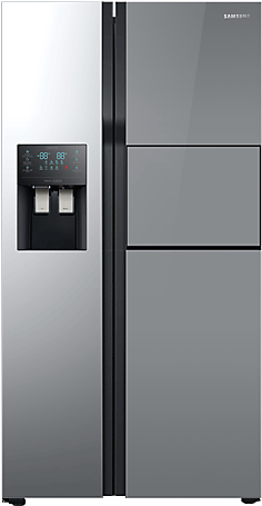 Samsung Side By Side - Samsung Rs51k56h02a (448x488), Png Download