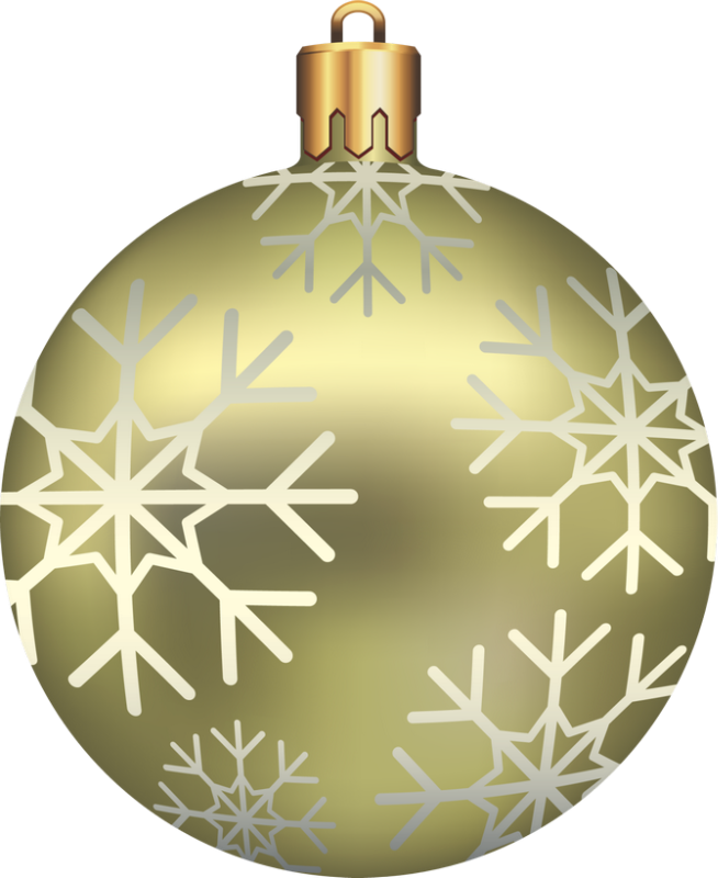 Gold Christmas - Christmas Day (654x800), Png Download