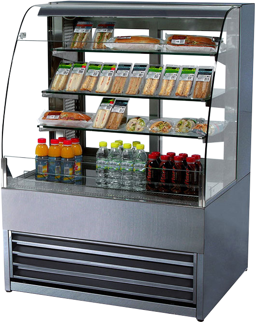 Display Fridge - Grab And Go Chiller (592x689), Png Download