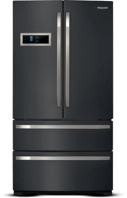 Fridge Freezers - Hotpoint Fridge Freezer 2018 (444x689), Png Download