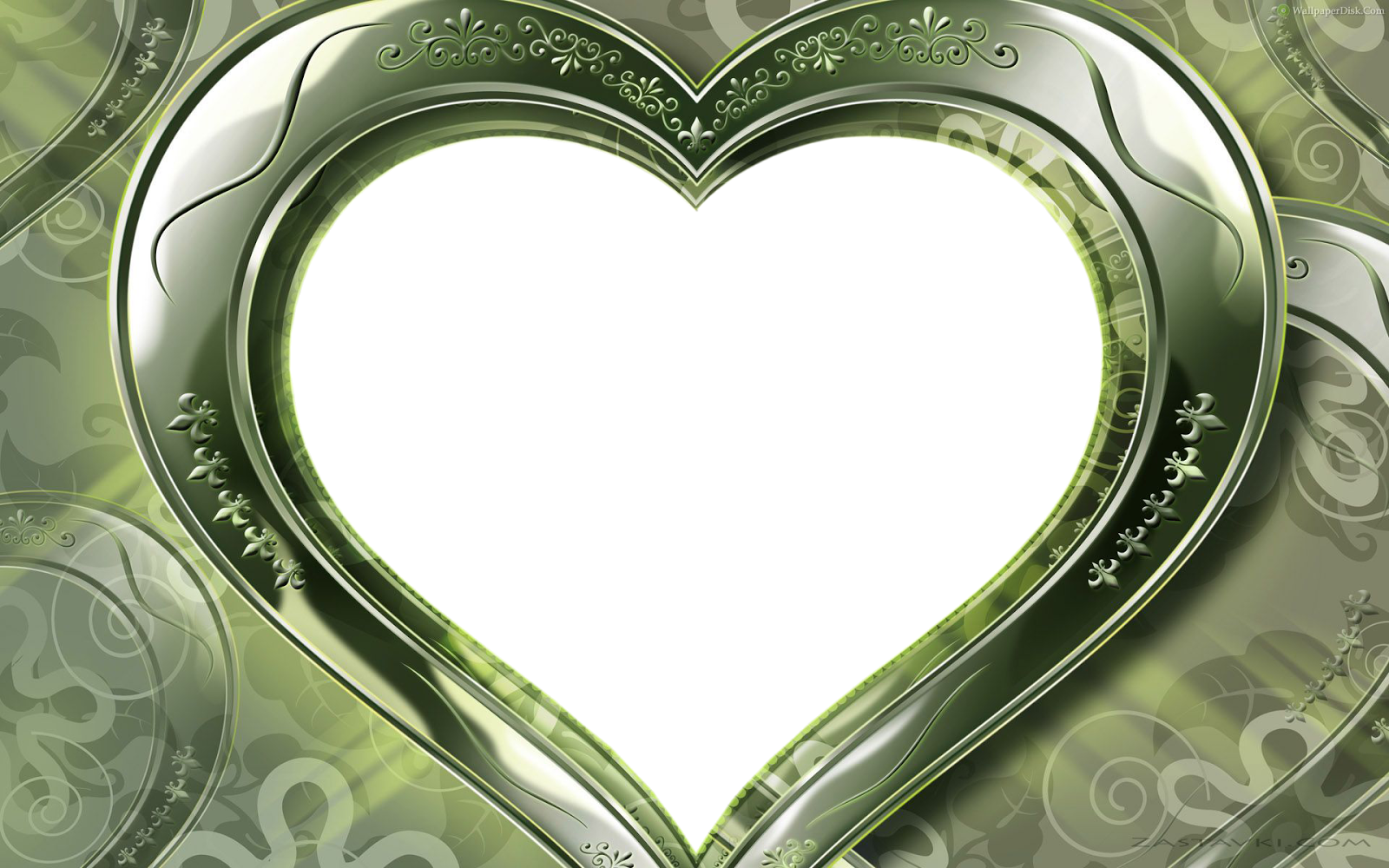 Love-heart - Mirror Heart (1600x1000), Png Download