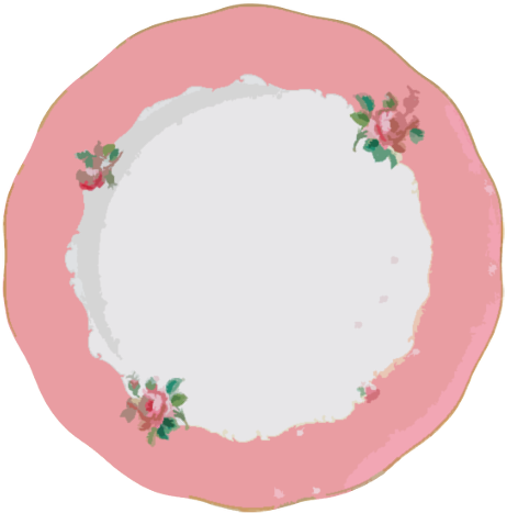Plate - Royal Albert - Cheeky Pink - 3 Tier Cake Stand (552x553), Png Download