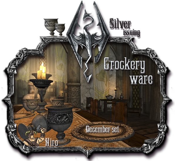 A Trifle From Hiro Silver Issuing Cover - Elder Scrolls Skyrim (604x558), Png Download