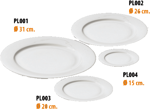 Crockery Collection Circular - Ceramic (510x378), Png Download