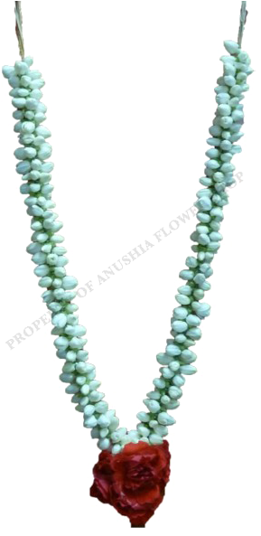 Garland Png Image - Simple Jasmine Garland (600x600), Png Download