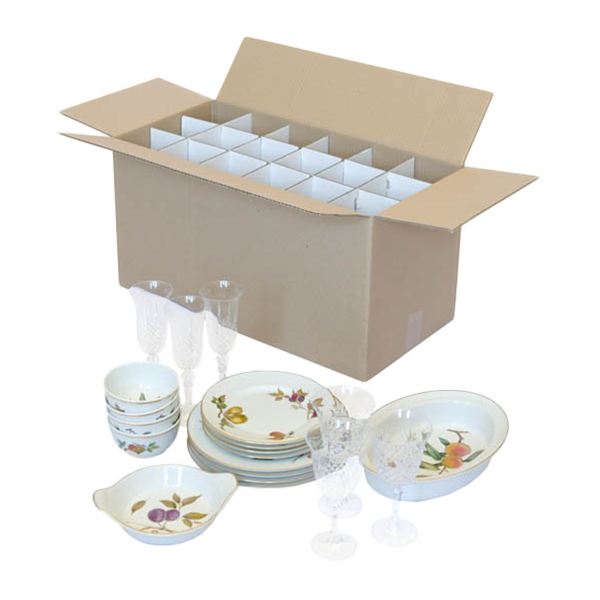 Crockery Glass Kitchen Box - Tableware (600x600), Png Download