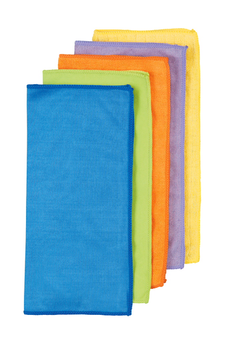 Microfiber Cleaning Cloths, 5 Pack - Microfiber (500x500), Png Download