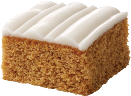 Iced Pumpkin Cake - Pumpkin (480x354), Png Download
