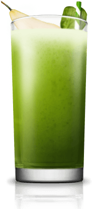 Sweet Pear Green Smoothie - Health Shake (300x540), Png Download