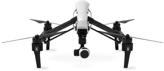 Inspire - Dji Inspire 1 V2.0 With Dual Remote Raw Drone (636x368), Png Download