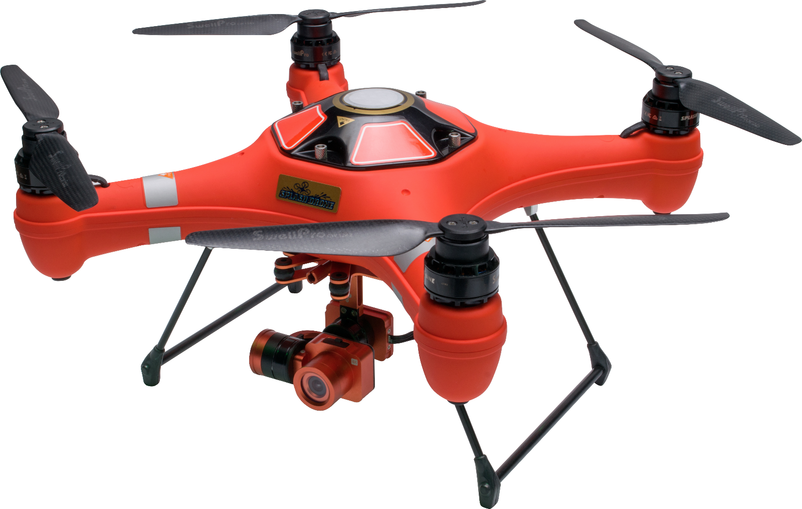 Of Splash Drone Auto Waterproof Drone With Camera Gimbal - Swellpro Splash Drone 3 (1600x1015), Png Download