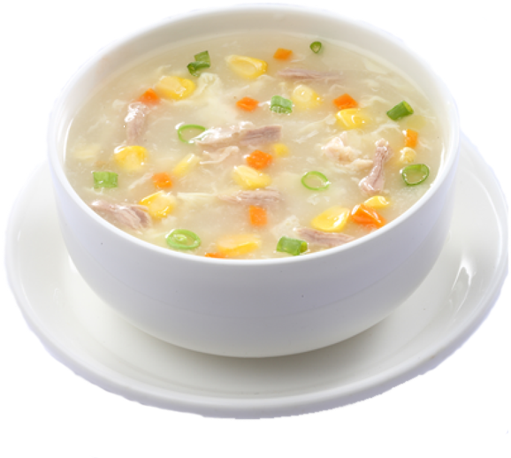 Tasty Sweet Corn Chicken Soup - Chicken Corn Soup Png (600x600), Png Download