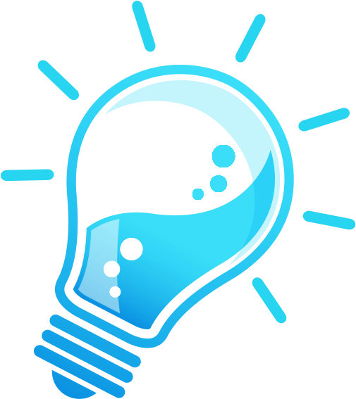 Frankenware Bulb Logo - Thinking Bulb Logo Png (596x603), Png Download