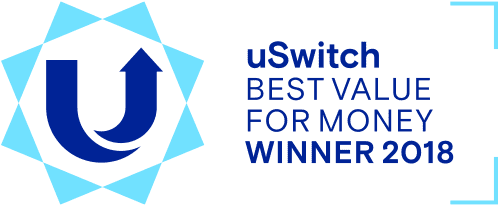 Uswitch Best Value For Money Winner - Uswitch Broadband (500x333), Png Download