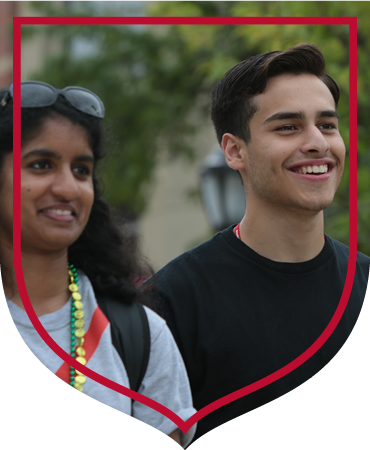 Students Framed In The Benu Banner - Chicago (370x450), Png Download