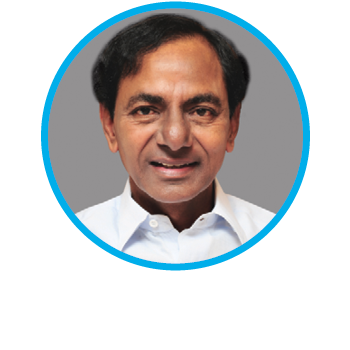 Hyderabad Welcomes You - Kcr Ktr And Harish Rao (365x365), Png Download