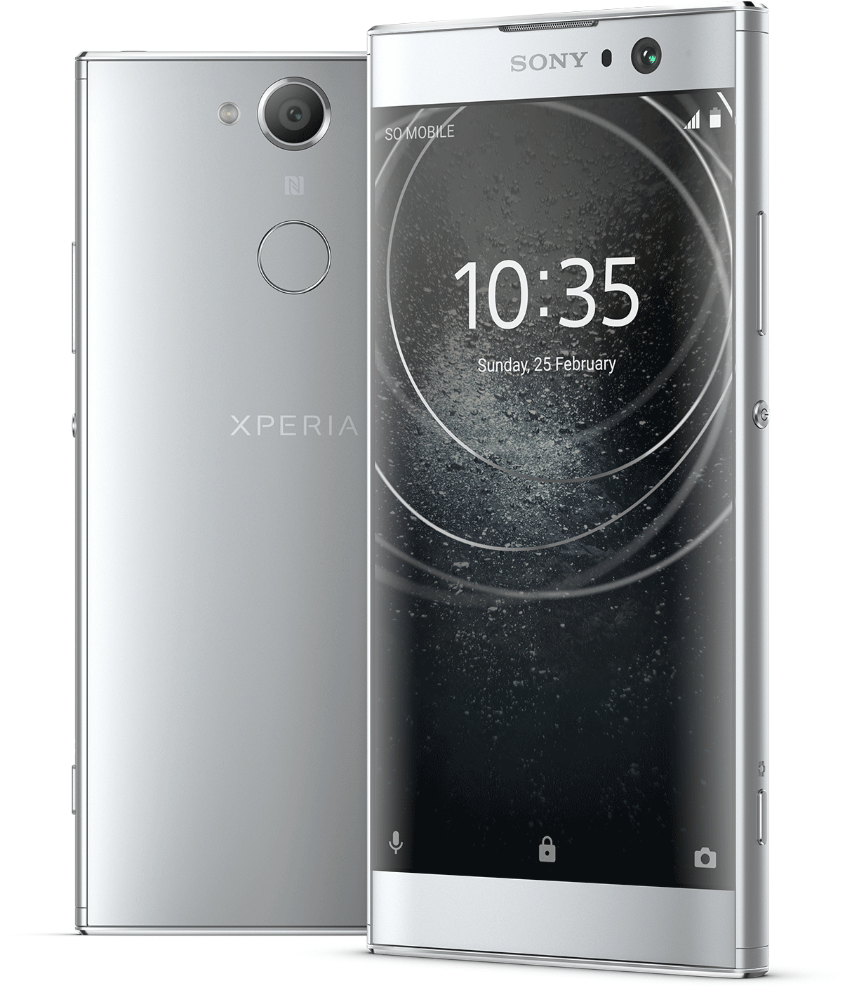Sony Xperia Xa2 Silver (2000x2000), Png Download