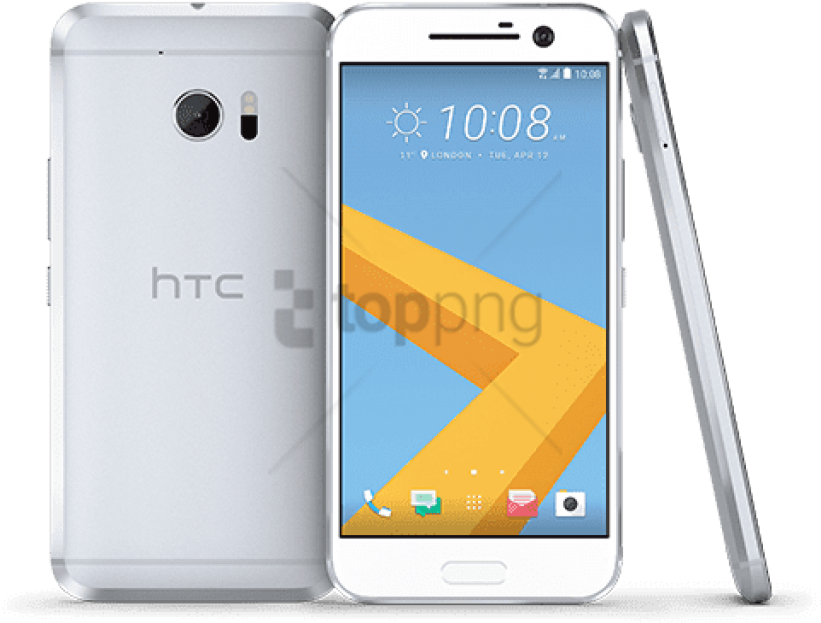 Htc 10 White - Htc 10 4g 32gb Silver (400x400), Png Download