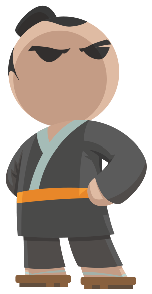 Basho Man 9 Thumb Png - Animated Men Png (600x600), Png Download