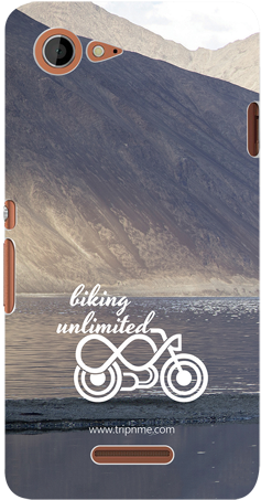 Mobile Case For Sony Xperia E3 Biking Unlimited Lake - Smartphone (500x500), Png Download