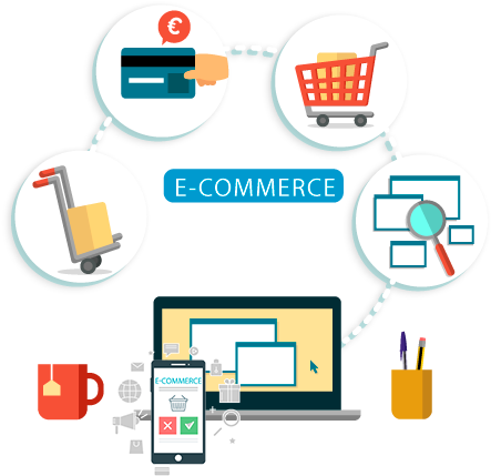 10 Business Benefits Of Our Ecommerce Application Development - E-commerce (500x500), Png Download