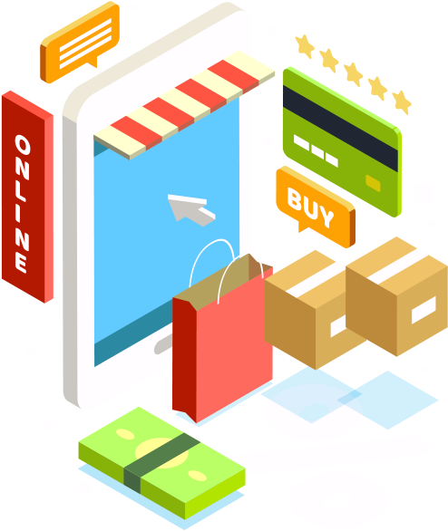 Best Ecommerce Website Development Company - E-commerce (564x638), Png Download