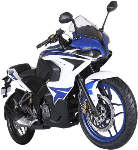 Bajaj Pulsar 200 Bikes - Motor Vixion Movistar (497x500), Png Download