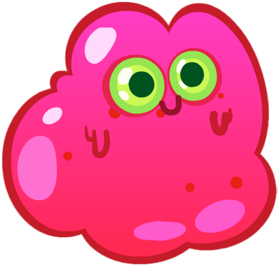 Glob The Gone Wrong Blob Looking Right - Glob Moshling (400x400), Png Download
