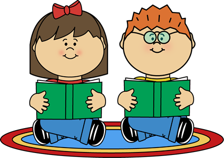 Carpet Clipart Student - Reading Partners Clipart (450x317), Png Download