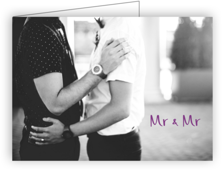 Mr And Mr - Mr & Mr Wedding (600x600), Png Download