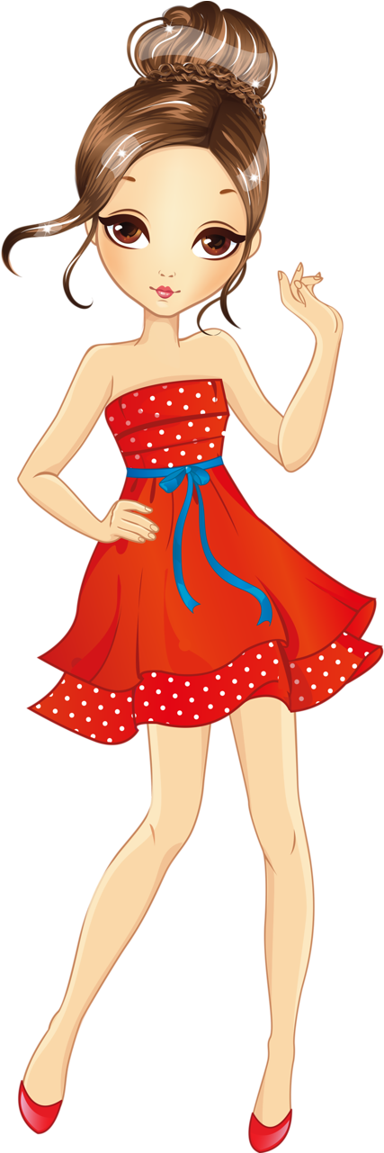 Read It - Beautiful Girl Clipart (537x1280), Png Download