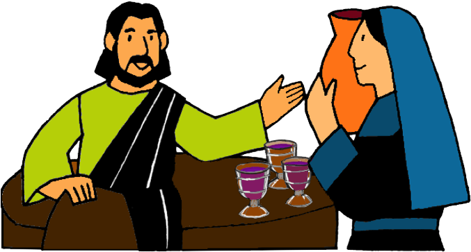 Wedding At Cana Clipart - Wedding At Cana Ks1 (600x450), Png Download