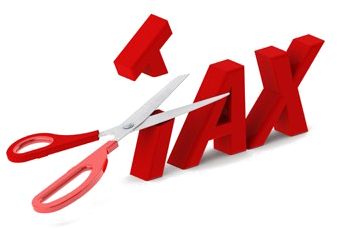 Tax Png Free Download - Cut Taxes (400x310), Png Download