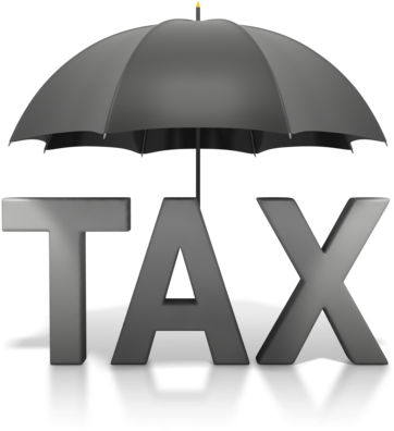 Black Umbrella Tax Shelter Text 400 Clr - Tax Sheltered Annuity (400x400), Png Download