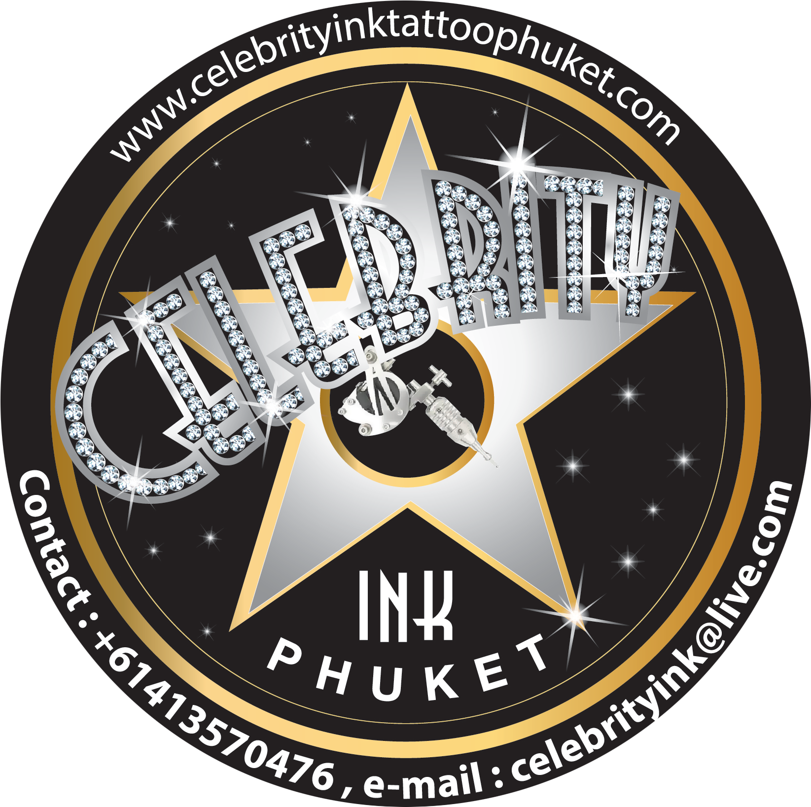 Fresh Design Web - Celebrity Ink Tattoo Shop (1772x1772), Png Download