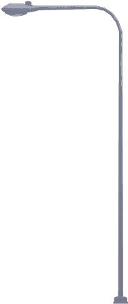 Street Light Pole - Street Light Png Photoshop (500x500), Png Download