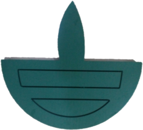 Oasis Diya Floral Foam - Diya (470x470), Png Download