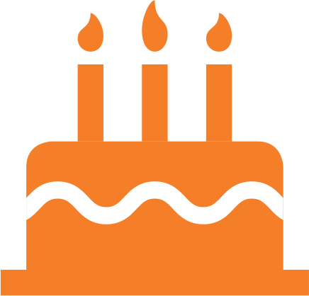 Birthday Cake 60th Birthday - Irving Cares (436x418), Png Download