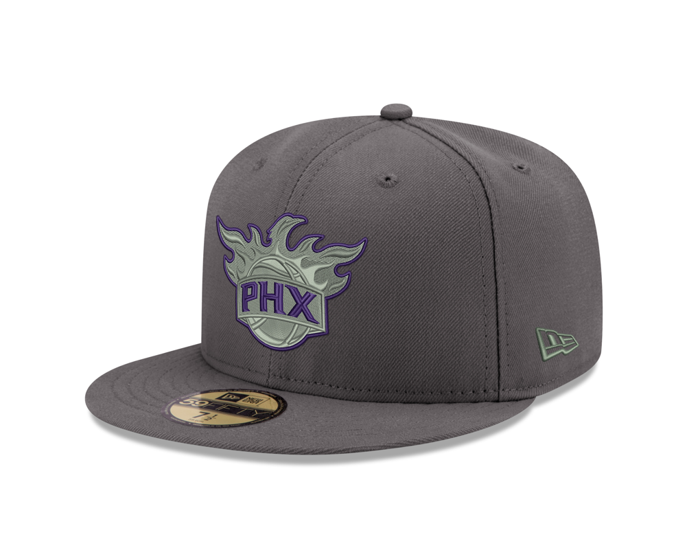Nba Phoenix Suns Exclusive Bird Outline New Era 59fifty - Nebraska Cornhuskers New Era Ncaa Shadow 59fifty Cap (1000x1000), Png Download