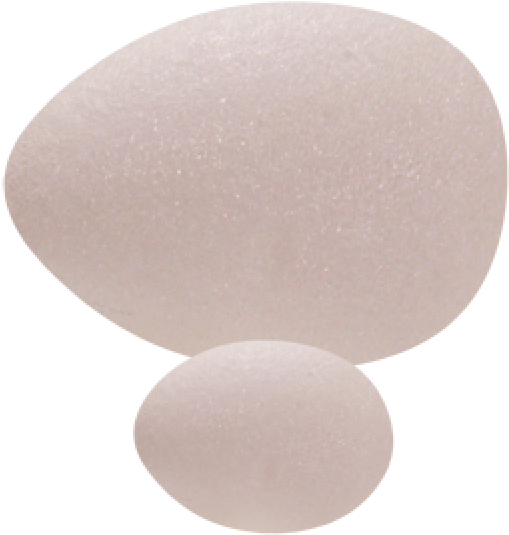 2 1/2x1 7/8" Styrofoam Egg - Eye Shadow (600x600), Png Download