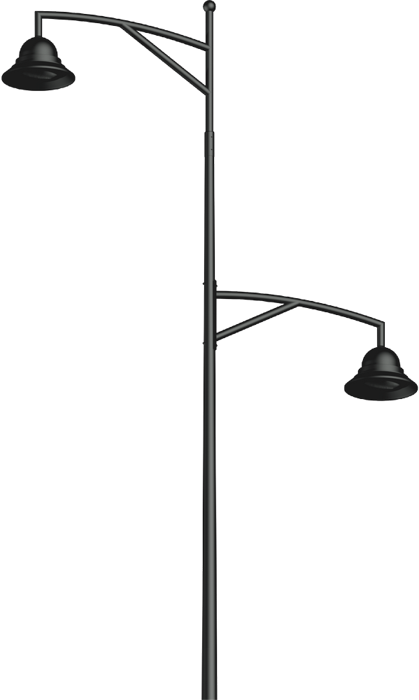 Back To The Poles For Street Furniture - Street Light (599x1000), Png Download