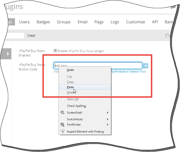 Paste The Html Code Autogenerated By Paypal Button - Diagram (755x641), Png Download