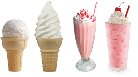 Ice Cream Tumblr Png (500x296), Png Download