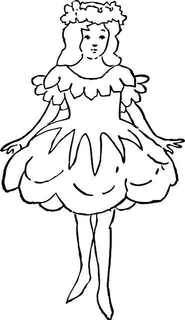 Photo By Openclipart - Clip Art Flowers Black And White Rose (371x640), Png Download