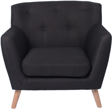 Emma Single Seater - Chair (450x450), Png Download