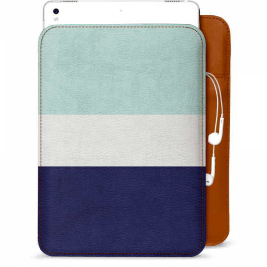 Ocean Classic Real Leather Sleeve Case Cover For Apple - Leather (540x540), Png Download